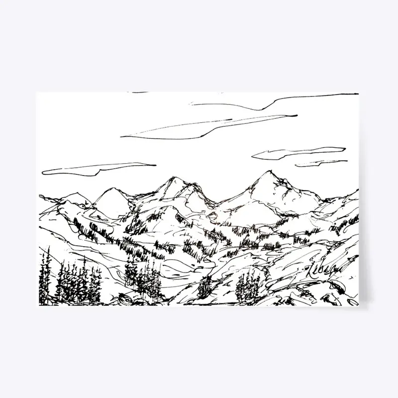 Mountains by "Lebeau"